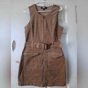 Rewash Tan Mini Dress